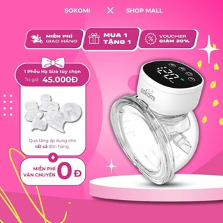  Máy Hút Sữa Không Dây Rảnh Tay Sokomi SKP-02 Chính Hãng 5 Chế Độ 9 Cấp Lực Bảo Hành Toàn Quốc 