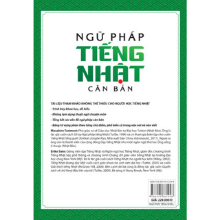 Sách Ngữ Pháp Tiếng Nhật Căn Bản