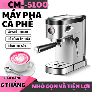  Máy pha cà phê tự động Espresso CM5100 - Máy pha cafe mini capuchino latte cho gia đình văn phòng công sở 