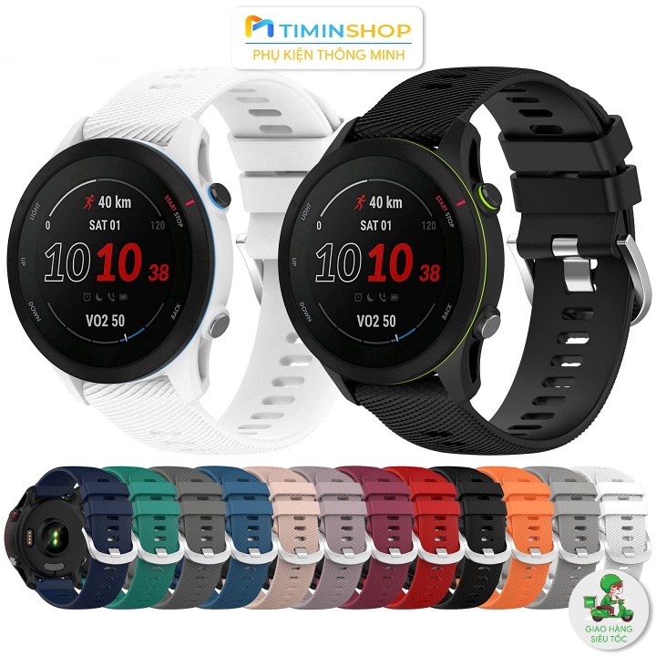 Dây cho Garmin Forerunner 570/ 265/ 265S/ 255/ 255S/ 245/ Approach S50/ S40 (DC)