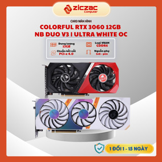[Full VAT] VGA RTX 3060 12GB Colorful NB DUO | Ultra White | MSI Ventus | Asus Dual - BH 36th c/hãng
