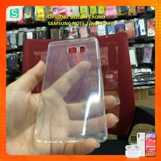 Ốp Lưng Silicon Trong Suốt Cho Samsung Galaxy Note 7 / Note FE - Phukienso24h