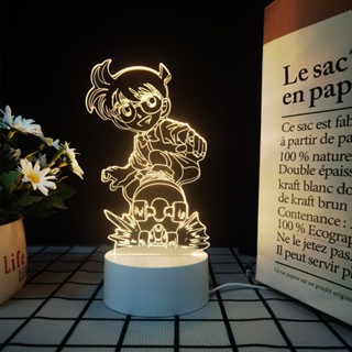 Đèn ngủ  nhân vật trong Thám tử lừng danh Conan đèn led 3D đèn kỉ niệm, đèn quà tặng giá rẻ