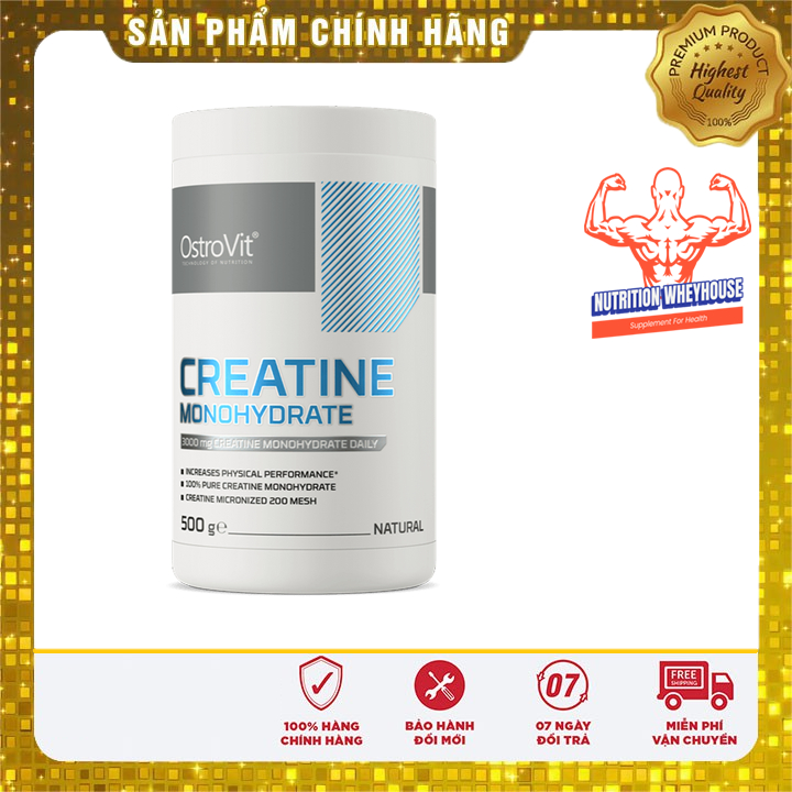 OSTROVIT CREATINE MONOHYDRATE 500G - CHÍNH HÃNG