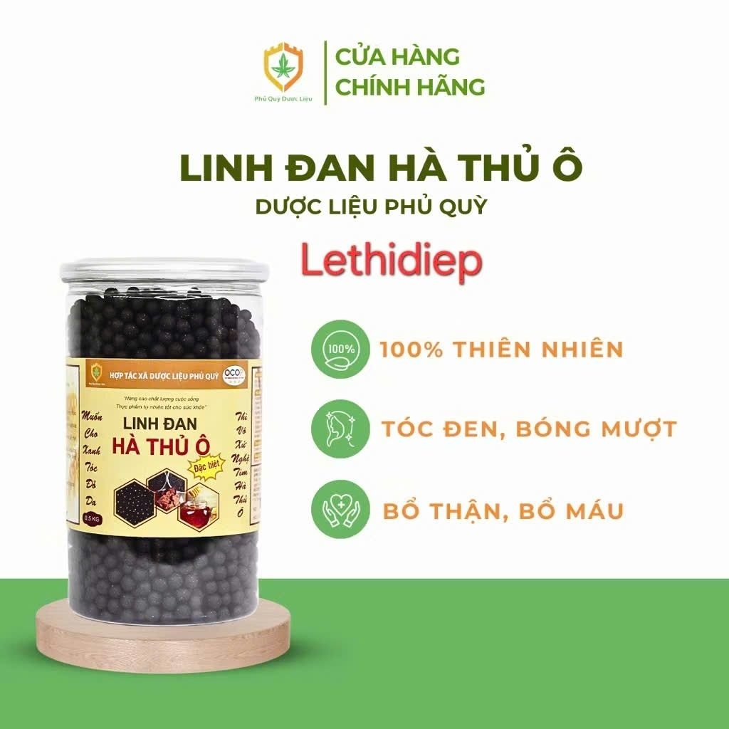 1kg hạt hà thủ ô Phủ Quỳ Nghệ An cao cấp