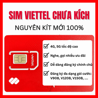 SIM SIÊU Rẻ VIETTEL MIỄN PHÍ DATA NGHE GỌI NỘI MẠNG DƯỚI 10 PHÚT + 30 PHÚT NGOẠI MẠNG - SIM V90B