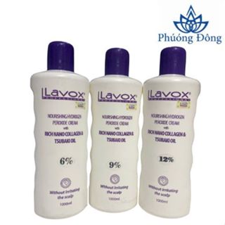  Oxy Trợ Nhuộm Lavox 6%-9%-12% 1000ml Chính hãng 