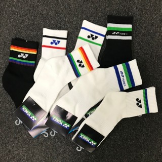 SET 5 ĐÔI TẤT YONEX CỔ  TRUNG LỬNG CẦU LÔNG PICKLEBALL TENNIS BỐNG CHUYỀN THỂ THAO DÀY DẶN ÊM CHÂN NAM NỮ