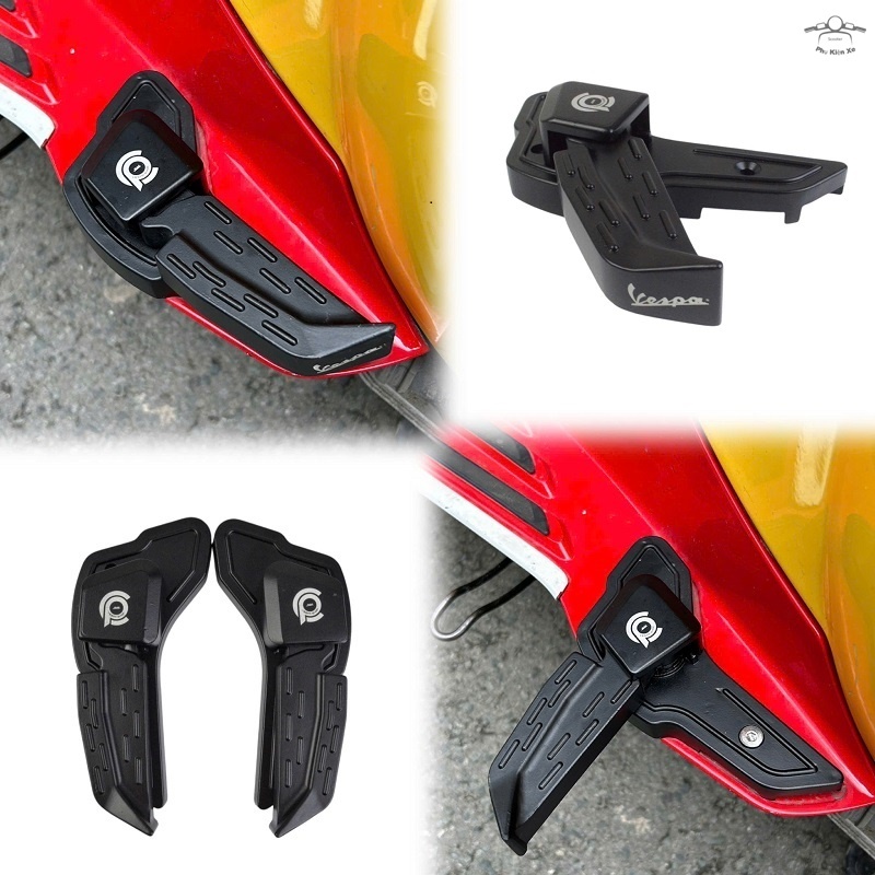 Gác Chân Nhôm CNC Cho Vespa Sprint Primavera