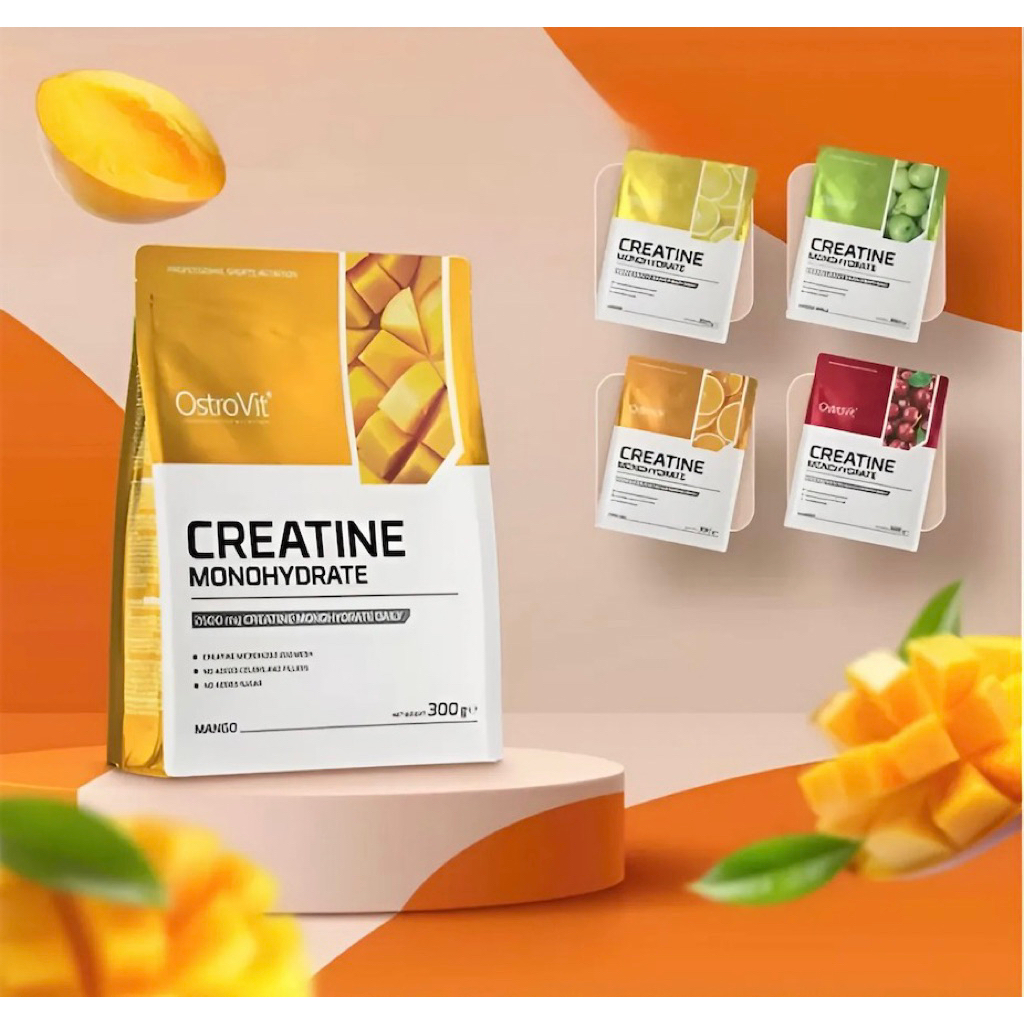 [ Hàng XT ]Ostrovit Creatine Monohydrate 300g Tăng Sức Mạnh, Cơ Bắp ( Hàng Chính Hãng Ostrovit Balan