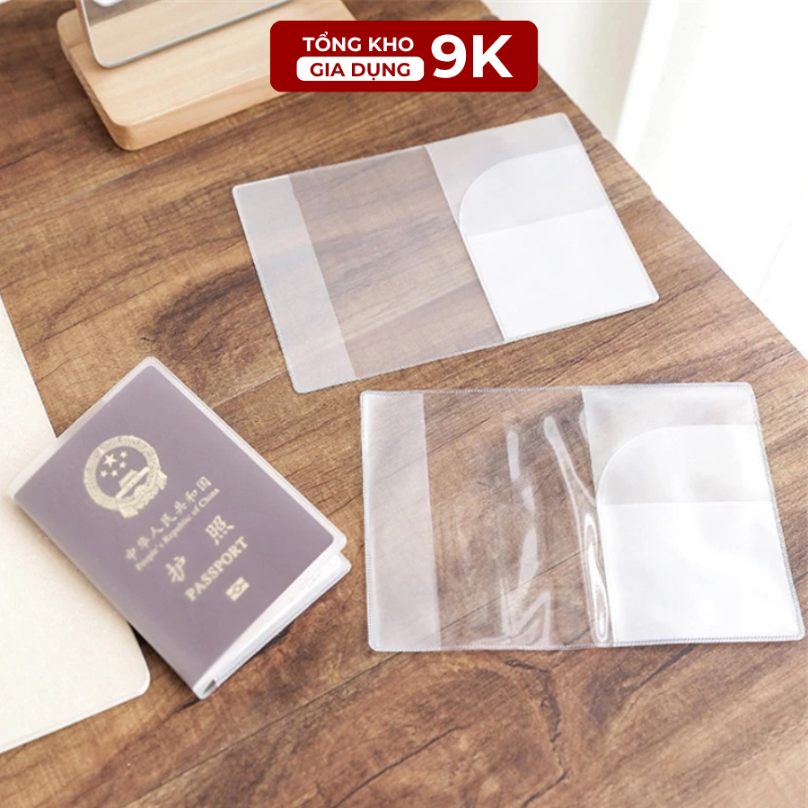 Combo 5 Vỏ Bọc Passport, Vỏ Bọc Hộ Chiếu Trong , Bao Bọc Hộ Chiếu Có Ngăn Kẹp, Tiện Dụng, An Toàn Kh