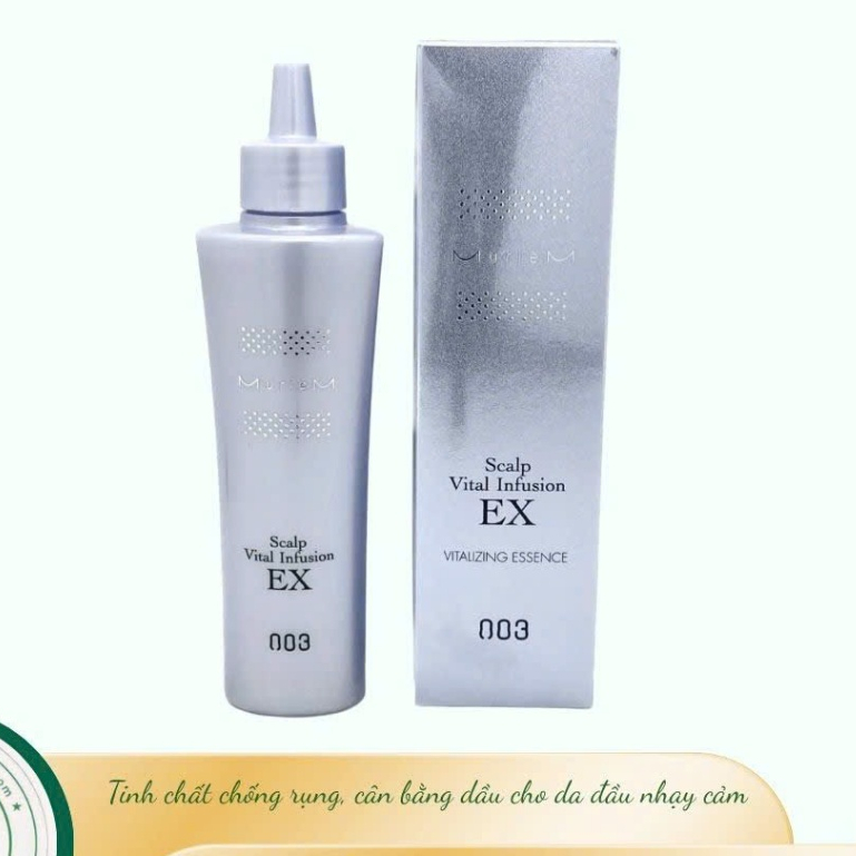 Tinh chất dưỡng da đầu NUMBER THREE 003 MURIEM SCALP VITAL INFUSION EX MurieM Crystal Scalp Vital In
