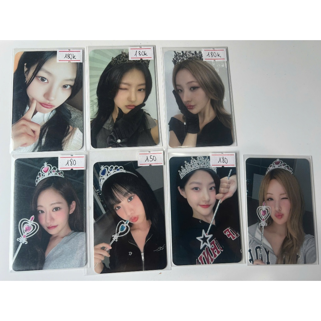 KISS OF LIFE - Card POB album LOVE YOURSELF chính hãng