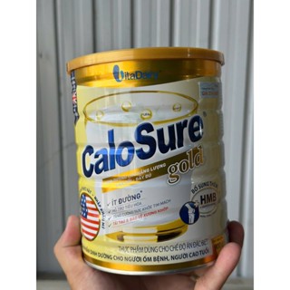 [Vitadairy] Sữa bột Calosure Gold ít đường lon 900g - giúp Tiêu Hoá Khoẻ - Trẻ Cơ Xương Khớp