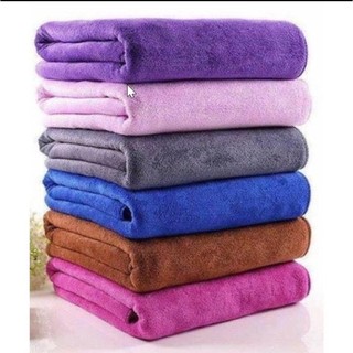 Khăn tắm Spa, quấn Body loại Dày 70x140cm PD TOWEL sợi Microfiber Thấm Hút|Mềm Mịn|Không Loang Màu|Dày Dặn