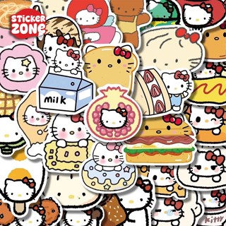 50 Miếng Sticker Hello Kitty Cute Chống Nước Dán Vali Laptop Vở Hộp Bút Sổ Còng Decor Bàn Học Quà Sinh Nhật Dễ Thương