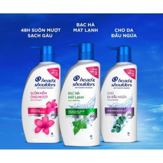 Dầu gội Head 625ml các loại