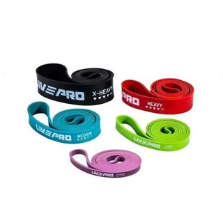  Livepro - Dây kháng lực ngũ sắc dài 200cm chất liệu siêu bền 100% cao su tự nhiên - LP8410 