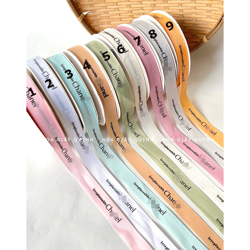 Ruy băng vải sứa CHA-NL  2CM