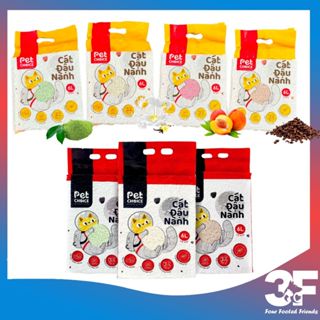 Cát vệ sinh cho mèo Petchoice | Combo 3 Gói Cát Hữu Cơ Vệ Sinh Cho Mèo 6L/2kg