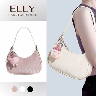 Túi xách nữ thời trang thiết kế vân nhung sang trọng (kèm móc khóa) dễ thương, túi đeo chéo đeo vai