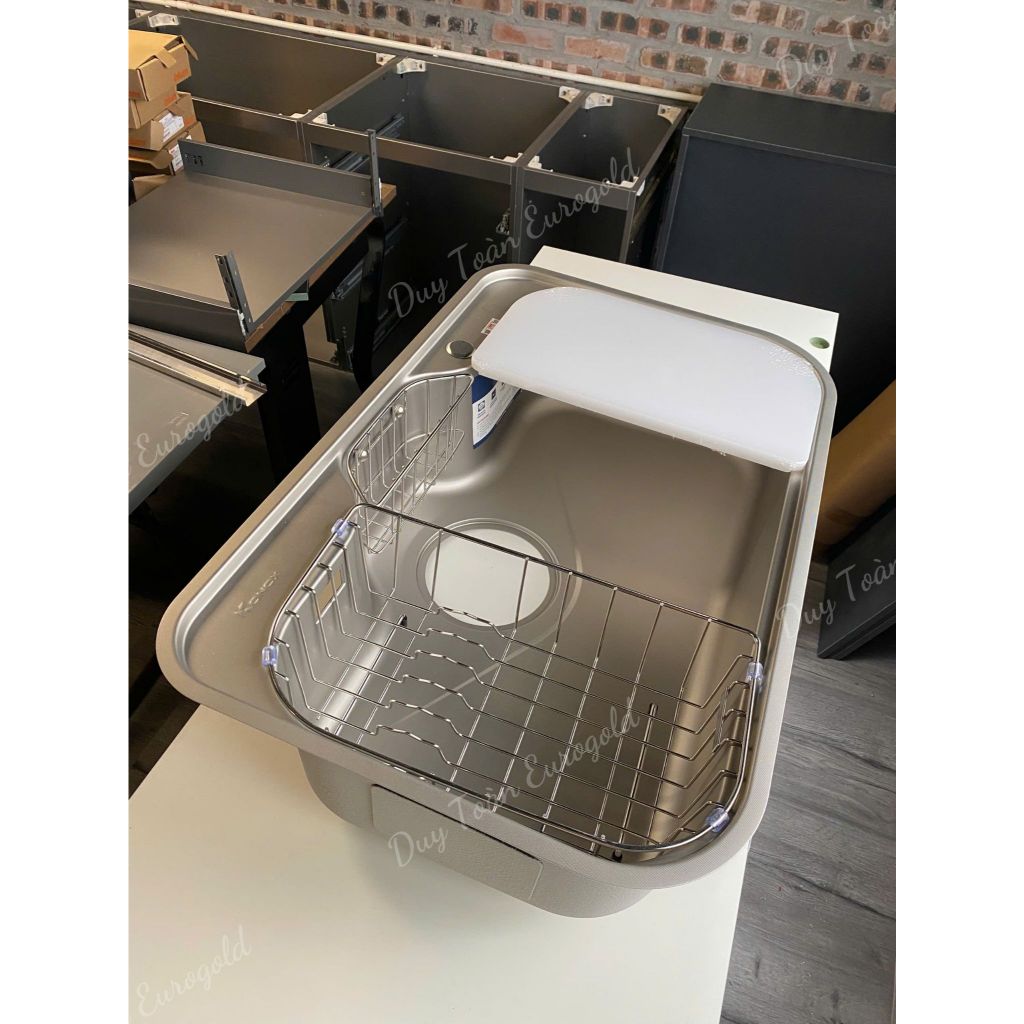 Chậu rửa bát chống xước phong cách Nhật TARI 7851SR, chậu Konox cao cấp