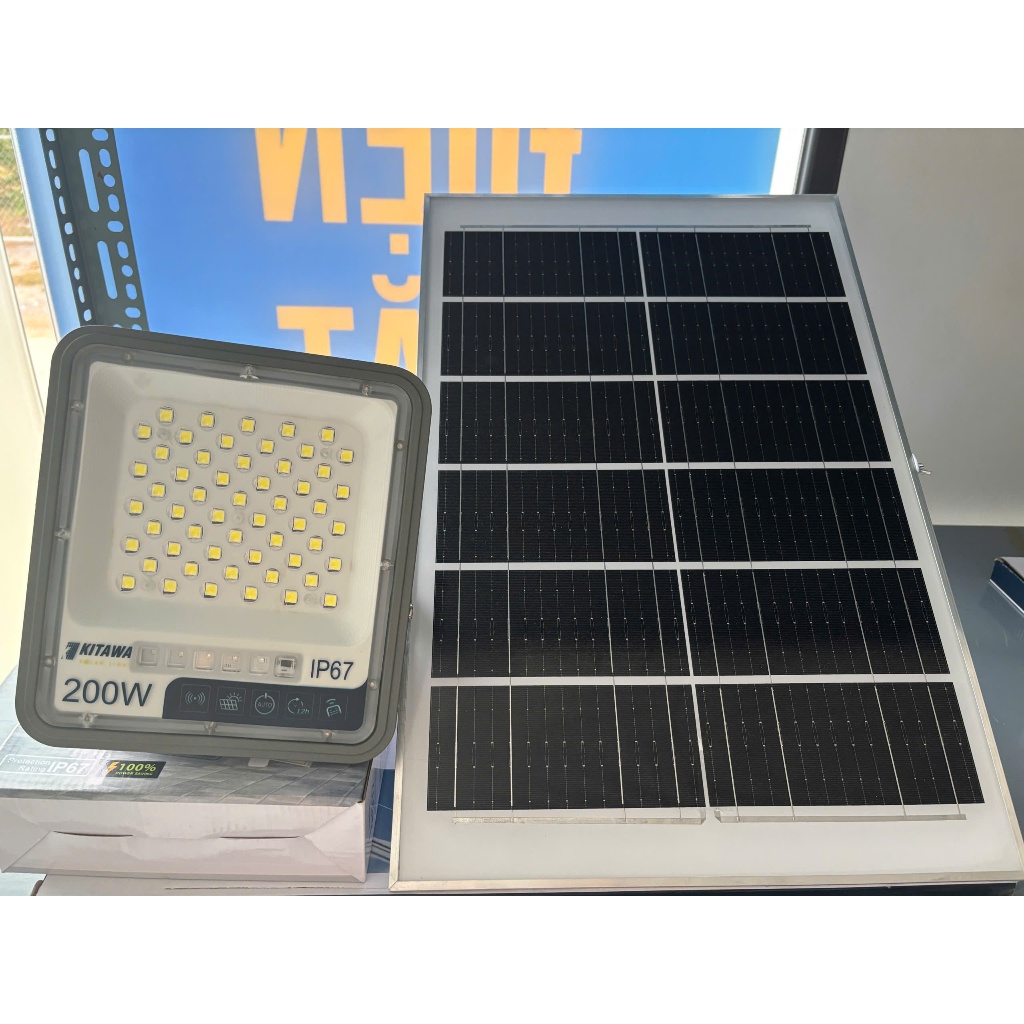 Đèn pha NLMT  Kitawa - Đèn chống nước IP67