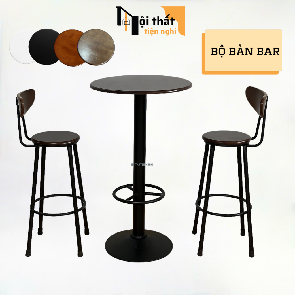 Combo bàn ghế quầy bar CBQB decor, club, ban cong cực chill, Hỏa tốc và freeship nội thành HCM
