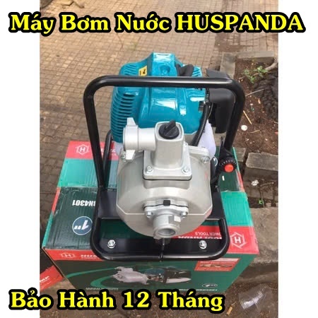 Máy bơm nước 2 thì Huspanda 1500w, ĐỘNG CƠ BỀN BỈ