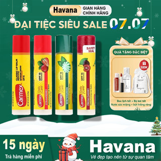 Son Dưỡng Môi Carmex - Lipstick, Dưỡng Không Màu, Dưỡng Ẩm, Giảm Khô Môi
