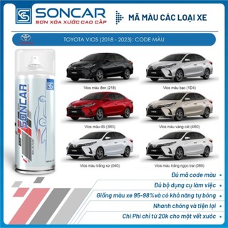 SƠN XỊT XÓA VẾT XƯỚC CHO XE TOYOTA VIOS