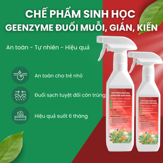 [Combo 2 Chai] Chế Phẩm Sinh Học Đuổi Muỗi, Kiến Geenzyme – An Toàn, Hiệu Quả, Không Độc Hại Cho Trẻ Nhỏ