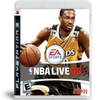 Đĩa game Ps3 gốc bóng rổ NBA Live 08 (game 2 người chơi) - 2nd không hộp