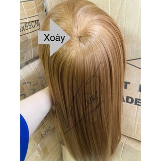 đầu manocanh 100% tóc giả-đầu canh cắt tóc
