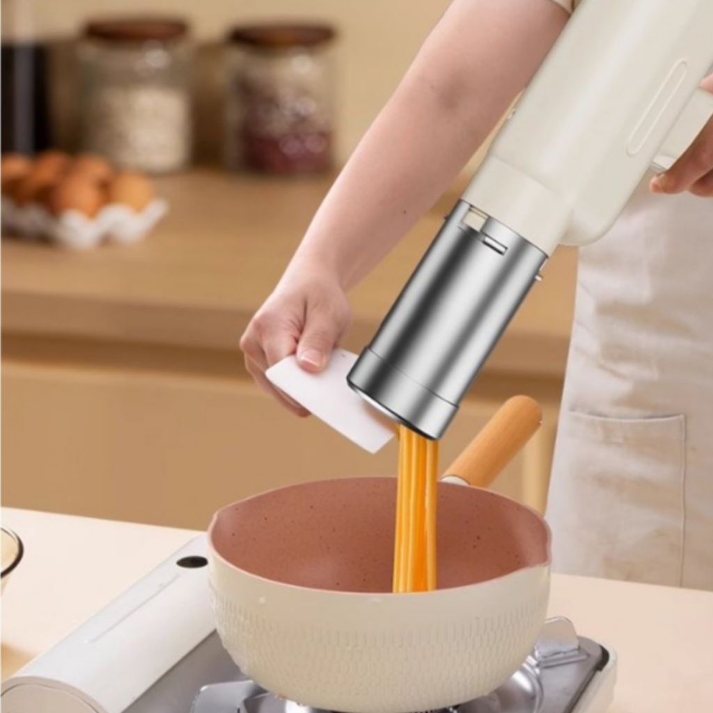 Máy Làm Bún, Mì Tươi đa Năng Tự động Dùng Pin Sạc
