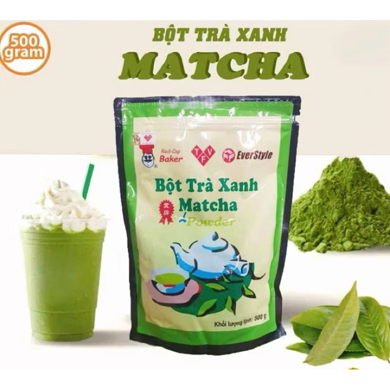 Bột trà xanh/ Matcha trà xanh 500g (MS401)