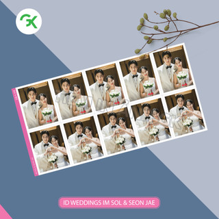 ID Photo BYEON WOO SEOK - Kim Hye Yoon - Film Lovely Runner - Size 3x4cm