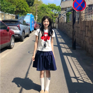 áo baby tee ôm body trắng áo girl phố mùa hè kiểu nữ hàn quốc xinh chất Eleclassm áo thun