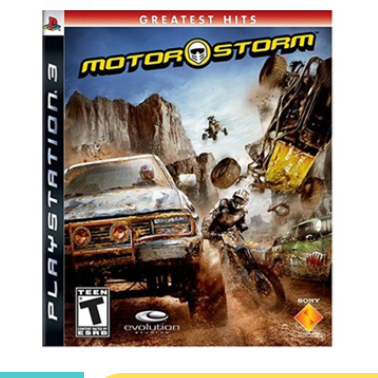 Đĩa game Ps3 gốc Motor Storm (2nd không hộp) dành cho máy chơi game Ps3, Ps3 Disc