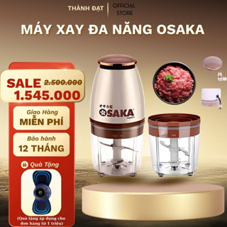 Máy xay sinh tố đa năng Osaka xay thịt cá đa năng nhà bếp, công suất 350w dung tích 750ml