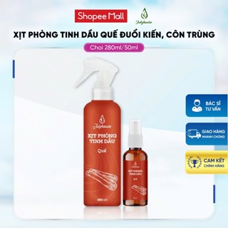 Xịt phòng tinh dầu quế Julyhouse đuổi kiến ba khoang côn trùng  Chai 50ml 280ml  