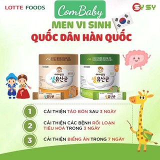  Men Vi Sinh Hỗ Trợ Tiêu Hóa Cho Bé Lotte Sysy - Men Vi Sinh Hàn Quốc Bổ Sung Lợi Khuẩn 