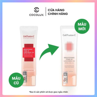  Kem Chống Nắng Cell Fusion C Sunscreen 100 SPF50+ PA++++ Tuýp 50ml 