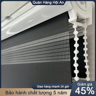 【Chiều Rộng 60-180cm Rèm Venetians Hàn Quốc Đ kép - Rèm Cuộn Zebra Cho Cửa Sổ, Phòng Văn Phòng, Phòng Ngủ, Phòng Khách