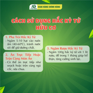 Hắc Kỷ Tử ( Kỷ Tử Đen ) chuyển đổi Hữu Cơ AnBiO 100g