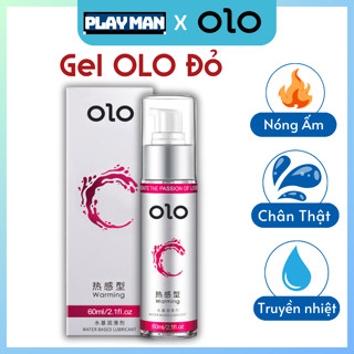  Gel Bôi Trơn OLO Tăng Khoái Cảm Cho Nữ và Kéo Dài Thời Gian Cho Nam 60ml - PLayMan 
