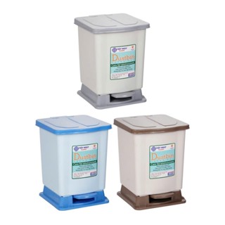 Thùng rác nhựa vuông, thùng đựng rác có nắp Việt Nhật