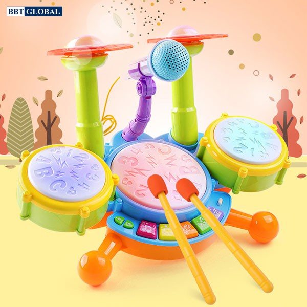 Đồ chơi âm nhạc 3 trong 1 cho bé BBT Global CY-6002B