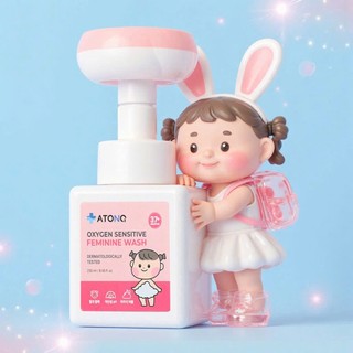 Dung Dịch Vệ Sinh Vùng Kín Dạng Bọt Oxygen Atono2 Cho Bé Từ 37 Tháng - Dung Tích 250ml