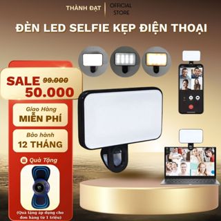 Đèn Led Selfie Trợ Sáng Chụp Ảnh, Livestream Bỏ Túi Di Động - Đèn Hỗ Trợ Chụp Ảnh Quay Phim Đa Năng